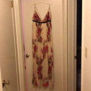 Floral Reem Acra New York Gown